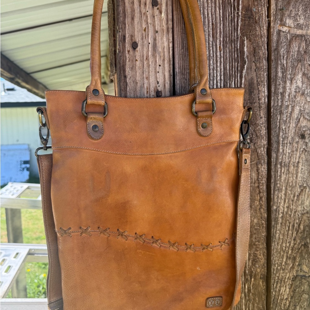 BED|STU Tan Crossbody Bag